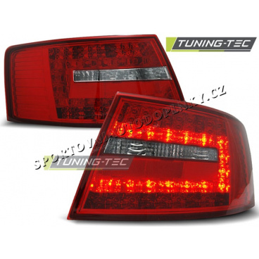 Audi A6 C6 sedan 04.2004-08 zadní LED lampy red white