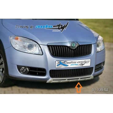 Přední lyžina All-road - stříbrná lyžina Škoda Fabia II