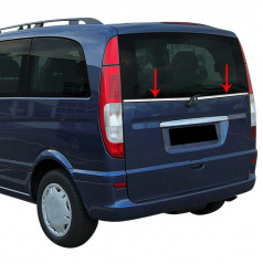 Nerez lišta spodní hrany zadního okna Mercedes Vito W639 2003-2014