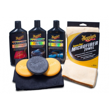 Meguiar's Ultimate Care Kit kompletní sada pro renovaci, leštění a ochranu laku