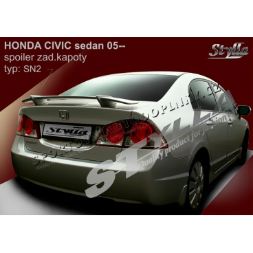 HONDA CIVIC sedan 05+ spoiler zad. kapoty (EU homologace)