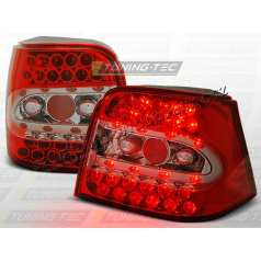 VW GOLF IV 1997-03 ZADNÍ LED LAMPY RED WHITE