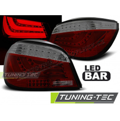 BMW E60 07.2003-02.2007 zadní lampy red smoke LED BAR