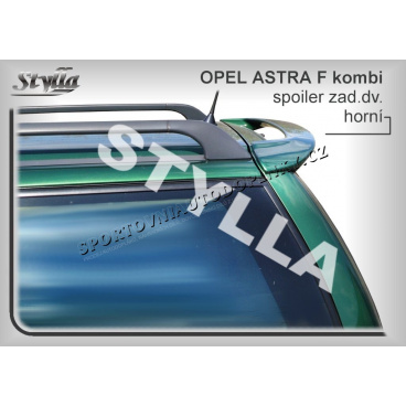 OPEL ASTRA F COMBI  (91-98) spoiler zad. dveří horní (EU homologace)