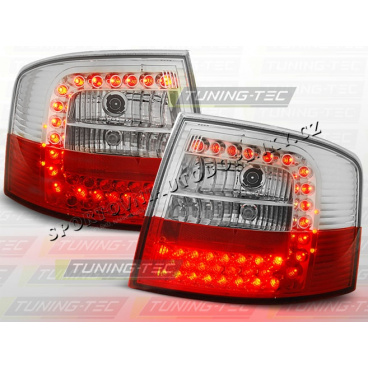 AUDI A6 (C5) AVANT 1997-04 ZADNÍ LED LAMPY RED WHITE