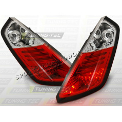 FIAT GRANDE PUNTO 2005-09 ZADNÍ LED LAMPY RED WHITE