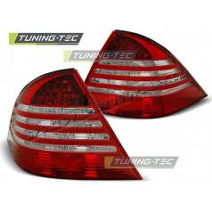 MERCEDES S-KLASA W220 1998-2005 ZADNÍ LAMPY RED WHITE