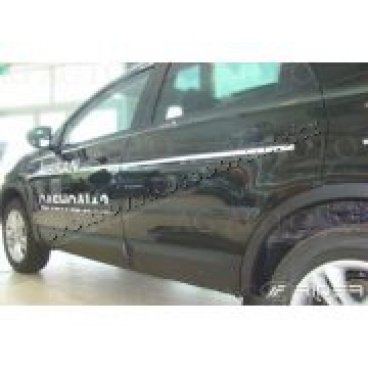 Nissan Qashqai +2, 2009-2013, suv, boční ochranné lišty dveří