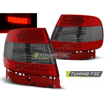 Audi A4 11.1994-09.2000 zadní LED lampy red smoke