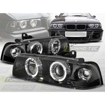 BMW E36 90-99 ANGEL EYES BLACK (LPBM04) - coupe / cabrio