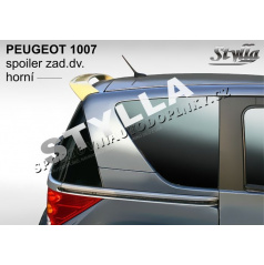 PEUGEOT 1007 spoiler zad. dveří horní (EU homologace)