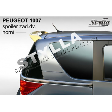 PEUGEOT 1007 spoiler zad. dveří horní (EU homologace)