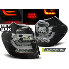 BMW E87/E81 2004-08.2007 zadní lampy black LED BAR