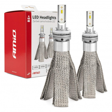 Automobilové LED žárovky série RS+ canbus H8/H9/H11 50W slim 