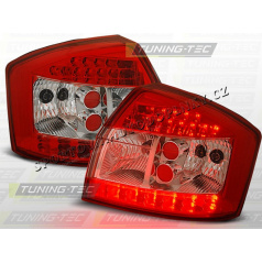 AUDI A4 (B6) 2000-04 ZADNÍ LED LAMPY RED WHITE