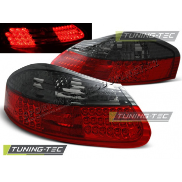 PORSCHE BOXSTER 1996-2004 ZADNÍ LED LAMPY RED SMOKE