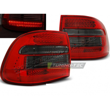 Porsche Cayenne 2002-06 zadní lampy red smoke LED