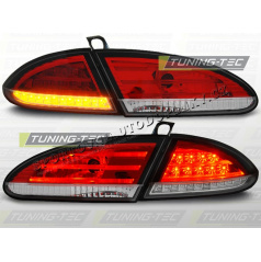 SEAT LEON 2005-09 ZADNÍ LED LAMPY RED WHITE