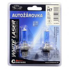 Žárovka white laser H7 55 W