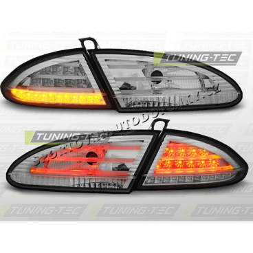 SEAT LEON 2005-09 ZADNÍ LED LAMPY CHROME