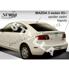 MAZDA 3 sedan 03-09 spoiler zad. kapoty