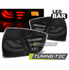 BMW E90 03.2005-08.2008 zadní lampy smoke black LED BAR