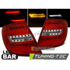 Mercedes C-Klasa W204 Kombi 2007-10 zadní lampy red white LED