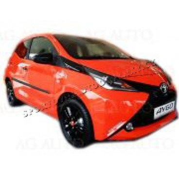 Toyota Aygo II, 2014- , hatchback, 5 dveř., boční ochranné lišty dveří