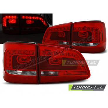 VW Touran 08.2010- zadní lampy red white