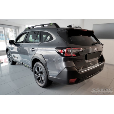 Nerez kryt  zadního nárazníku Subaru Outback VI 2021+ silver