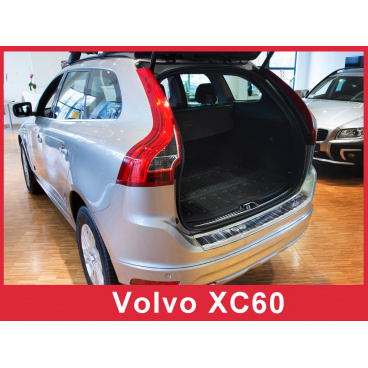 Nerez kryt- ochrana prahu zadního nárazníku Volvo XC60 2013-17