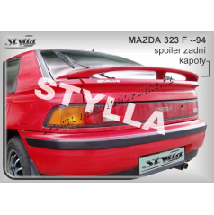 MAZDA 323F (89-94) spoiler zad. kapoty (EU homologace)