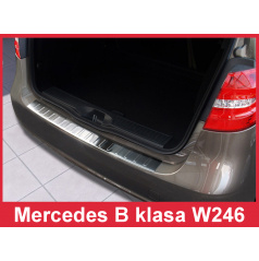 Nerez kryt-ochrana prahu zadního nárazníku Mercedes B W 246 2011+