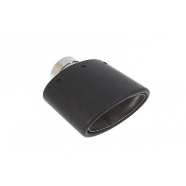 Koncovka tlumiče 82x152mm vstup 60mm Carbon Mat