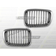 BMW E46 1998-01 SEDAN / TOURING CHROME MASKA (GRBM04)