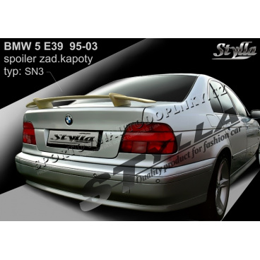 BMW 5/E39 SEDAN 95-03 spoiler zadní kapoty (EU homologace)