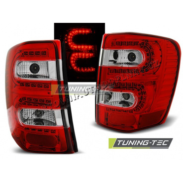 Chrysler Jeep Grand Cherokee 1999-05.2005 zadní lampy red white LED