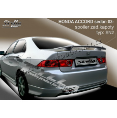 HONDA ACCORD sedan 03-08 spoiler zad. kapoty (EU homologace)