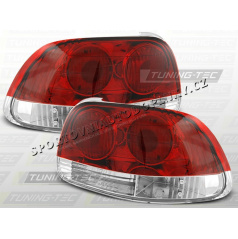 HONDA CRX DEL SOL 1992-96 ZADNÍ LAMPY KRYSTALICKÉ RED WHITE