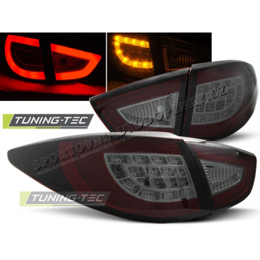 HYUNDAI IX35 2009- ZADNÍ LED LAMPY RED-SMOKE