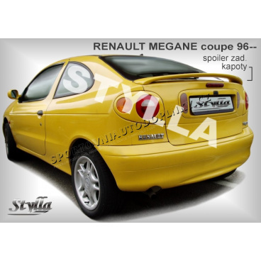 RENAULT MEGANE I COUPE (96-02) spoiler zad. kapoty (EU homologace)