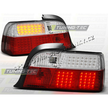 BMW E36 1990-99 COUPE ZADNÍ LED LAMPY RED WHITE