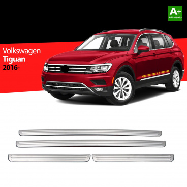 Nerez vnitřní kryty prahů dveří VW Tiguan II 2016+