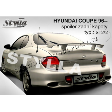 HYUNDAI COUPE 96+ spoiler zadní kapoty (EU homologace)