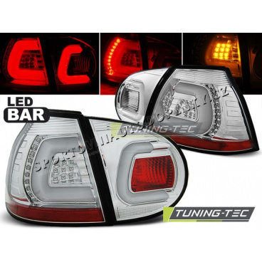 VW Golf 5 10.2003-09 zadní lampy chrome LED BAR