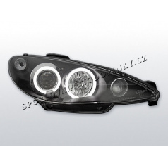 PEUGEOT 206 98-02 ANGEL EYES BLACK (LPPE02)