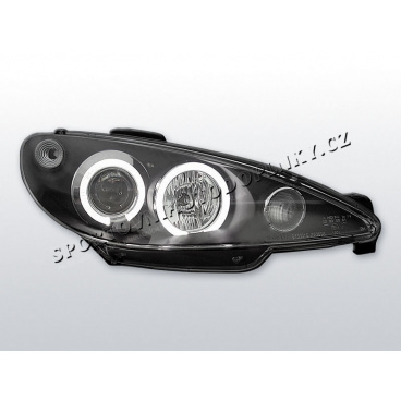 PEUGEOT 206 98-02 ANGEL EYES BLACK (LPPE02)