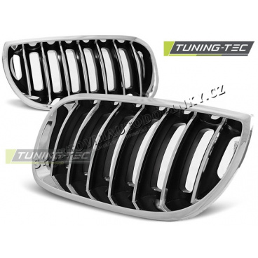 BMW X3 E83 2004-06 CHROME MASKA (GRBM34)