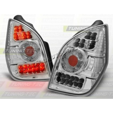 CITROEN C2 2003-10 ZADNÍ LED LAMPY CHROM