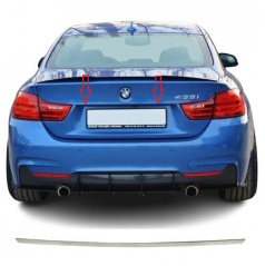 Nerez chrom lišta nad SPZ BMW 4 F32 2013-2020